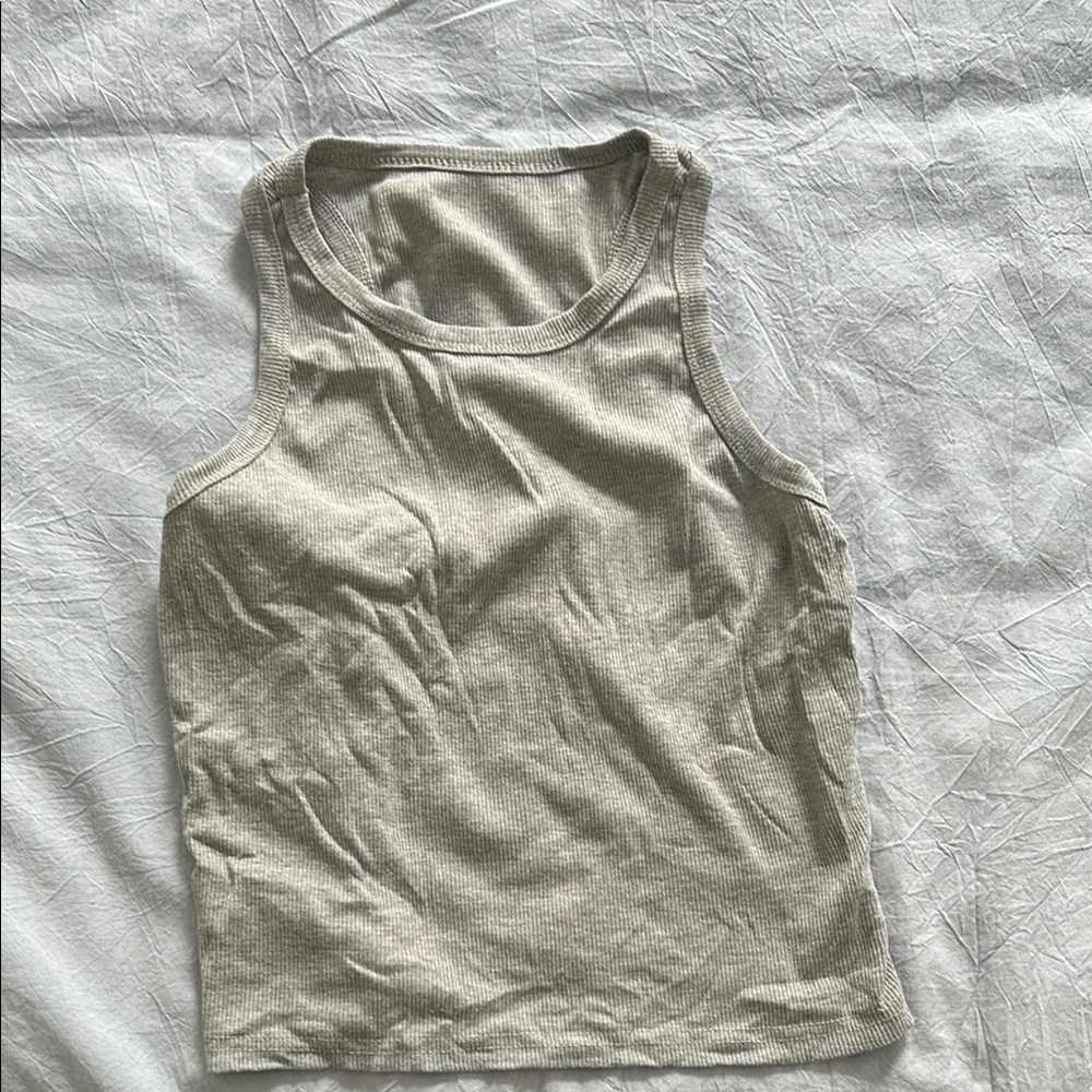 Classic Beige Tank Top
